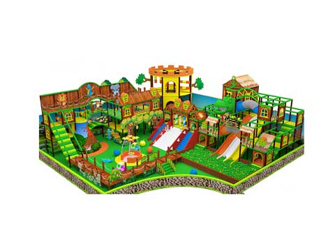 Forest Themed Indoor Playground Equipment