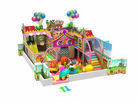 Kiddie Candy Themed Indoor Playground Equipment for Sale