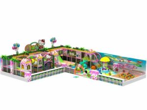 215 Square Meters Large Indoor Playground Equipment for Sale