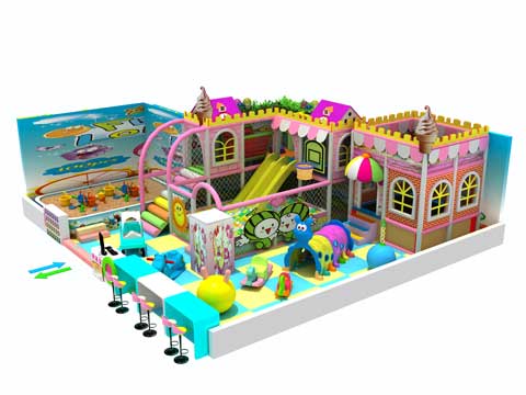 73 Square Meters Kiddie Kiddie Residential Indoor Playground Equipment for Sale