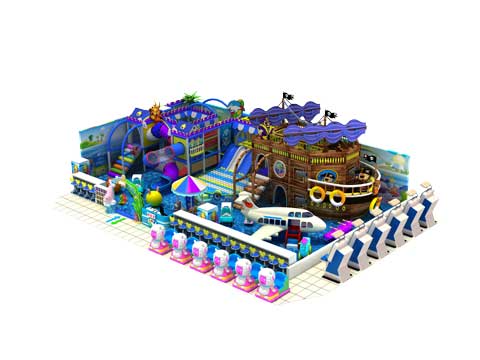 Pirate Ship Theme Indoor Playground Equipment