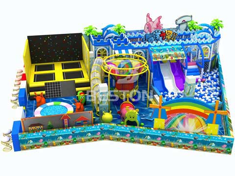 Materials of Kids Indoor Playground Equipment