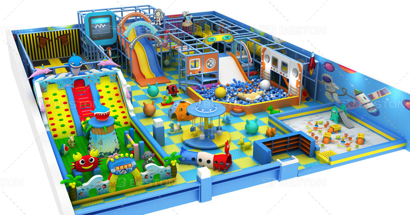 Kids ocean theme indoor playground manufacturer for Malaysia