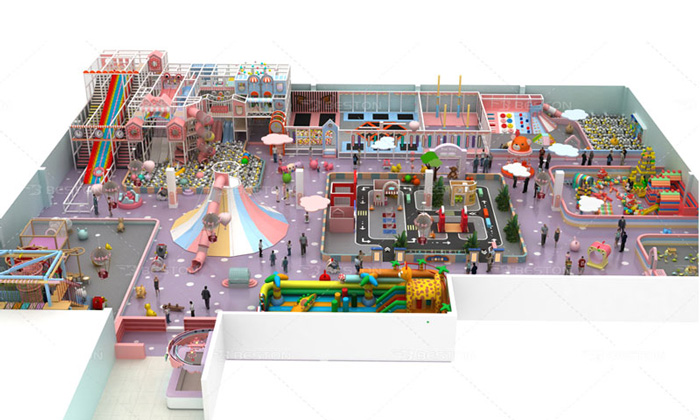 Comprehensive Indoor Playground Equipment for Commercial