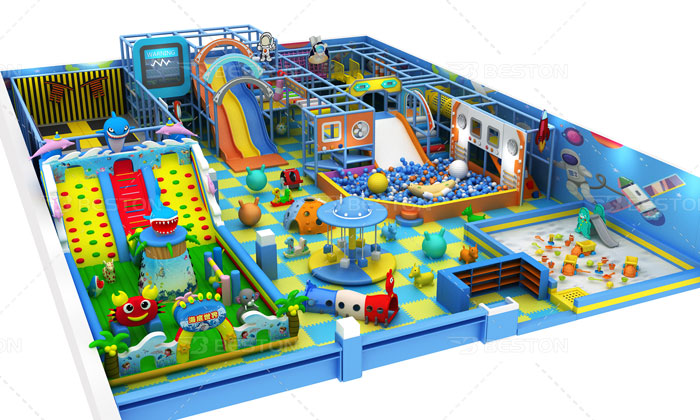 Ocean Theme Commercial Use Indoor Playground Equipment