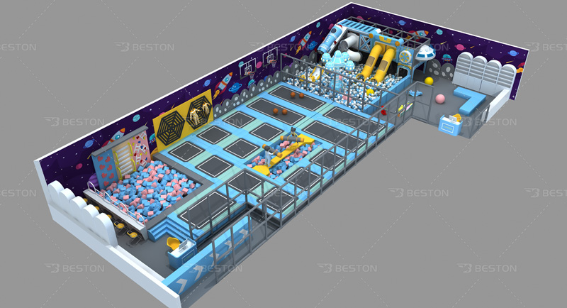 Qatar Airport Indoor Playground Equipment Project
