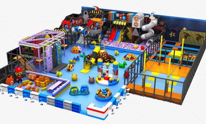 Space Theme Indoor Soft Play for Commercial Use