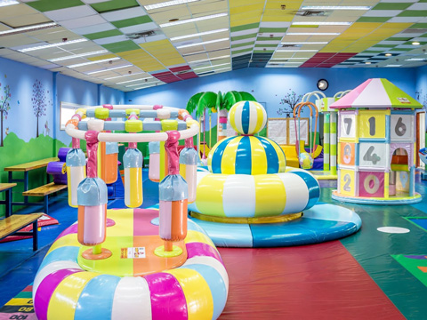 electric games area for indoor playground