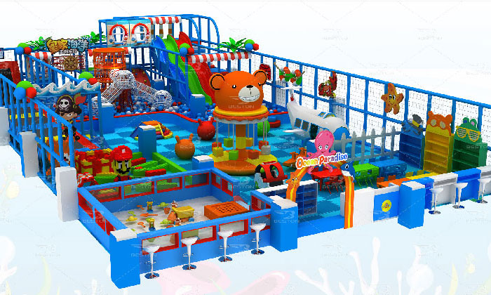 Ocean thems indoor soft play equipment for kids