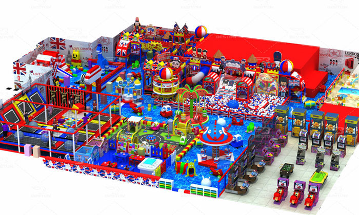 Indoor soft playground equipment sale for Oman