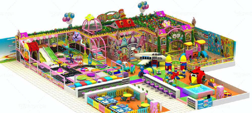 Large indoor playground equipment prices in Oman