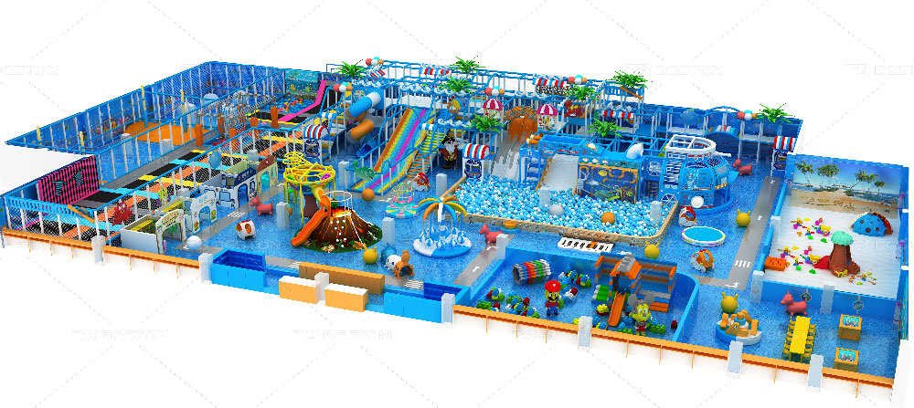 Ocean soft playground equipment for sale In Oman