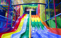 Slide area for indoor playground Canada