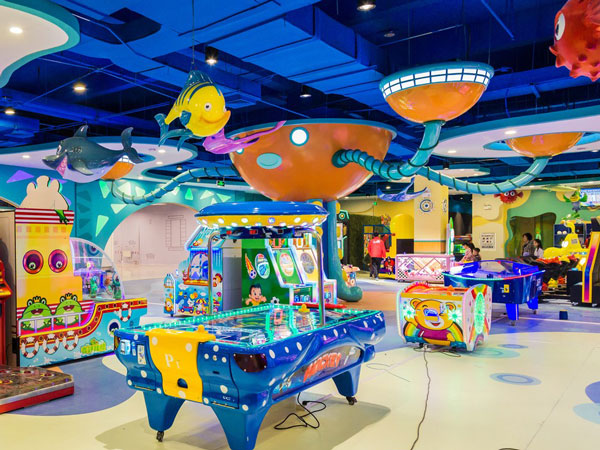 Indoor Play Equipment In the Children's Paradise In Egypt