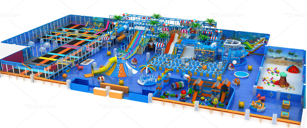 Large Indoor Playland Equipment for Sale