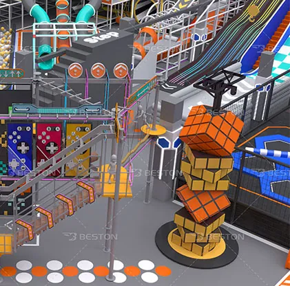 ndoor Playground Equipment In Kazakhstan (1)